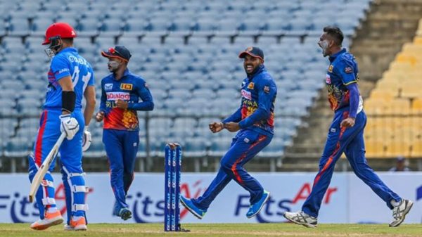 শ্রীলংকার বিপক্ষে ১১৬ রানে অলআউট আফগানিস্তান
